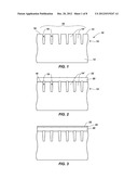 SEMICONDUCTOR DEVICE STRUCTURES INCLUDING A MASK MATERIAL diagram and image