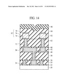 SEMICONDUCTOR DEVICE HAVING GROOVE-SHAPED VIA-HOLE diagram and image