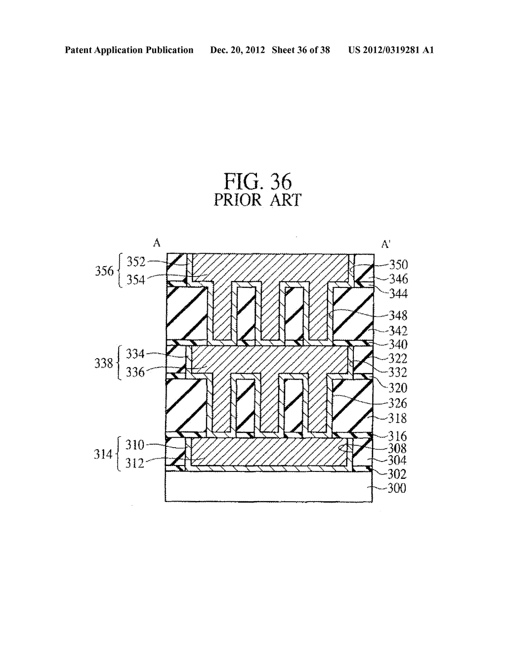 SEMICONDUCTOR DEVICE HAVING GROOVE-SHAPED VIA-HOLE - diagram, schematic, and image 37