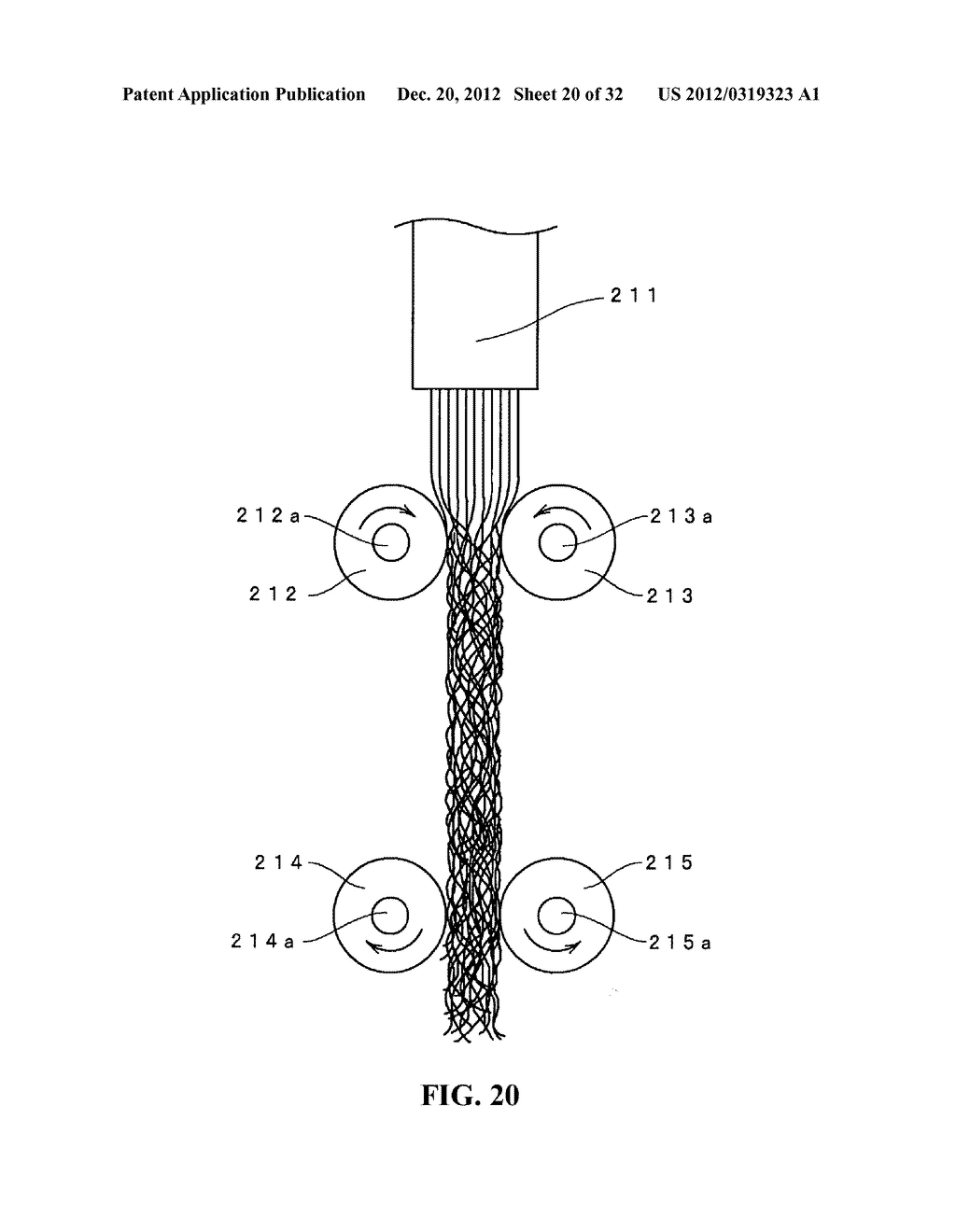 APPARATUS AND METHOD FOR MANUFACTURING THREE-DIMENSIONAL NETTED STRUCTURE - diagram, schematic, and image 21