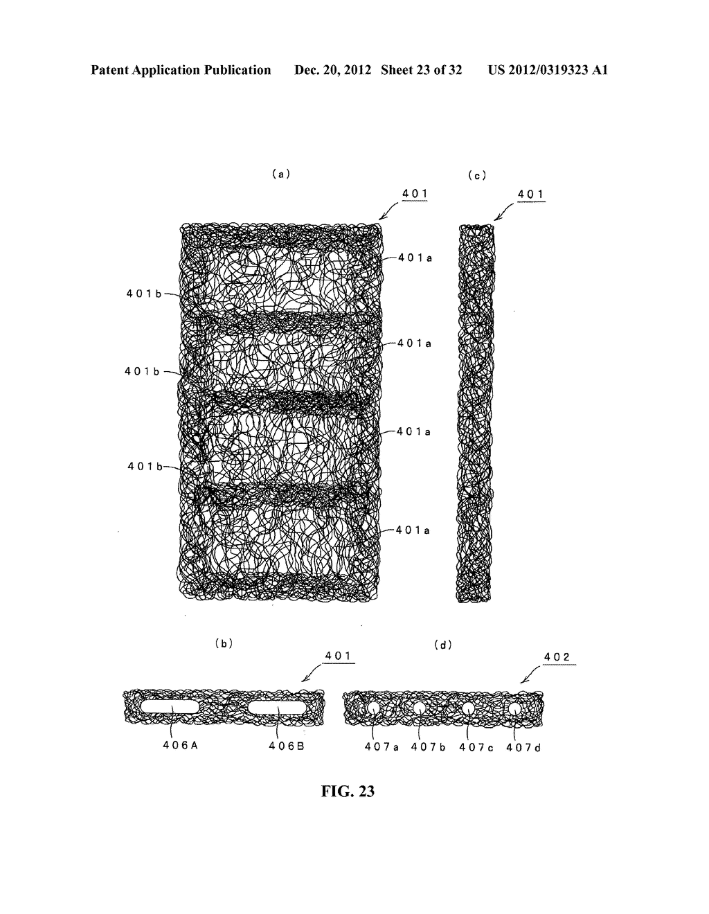 APPARATUS AND METHOD FOR MANUFACTURING THREE-DIMENSIONAL NETTED STRUCTURE - diagram, schematic, and image 24