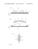 FORM WITH INTEGRATED FOLDING CARD, LAMINATE FOR PRODUCING THE FORM AND     METHOD FOR PRODUCING A FOLDING CARD diagram and image