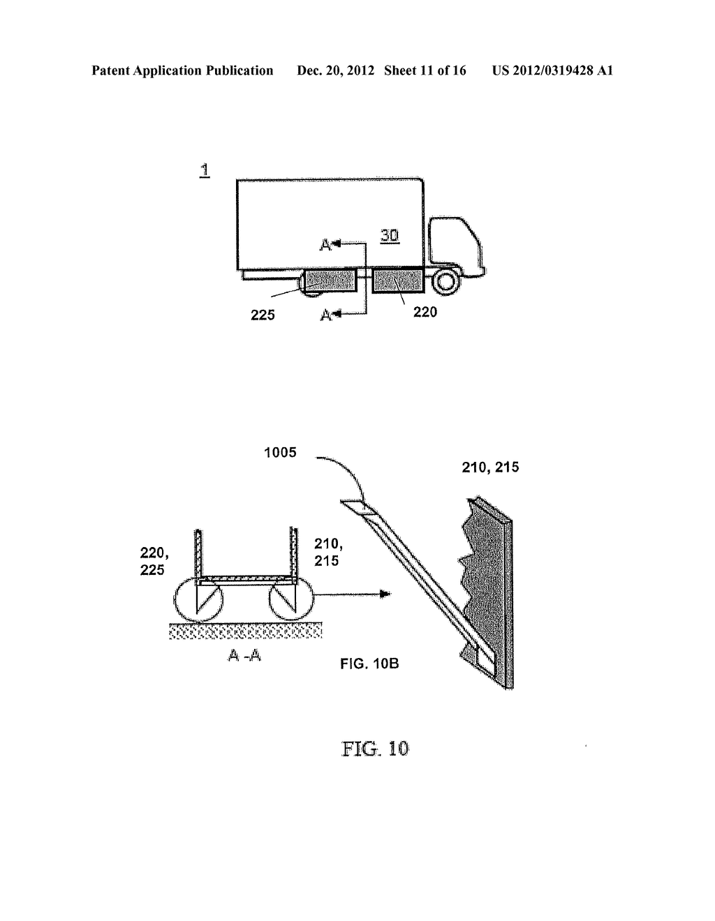 Segmented Skirt Aerodynamic Fairing Device for Reducing the Aerodynamic     Drag of Ground Vehicles - diagram, schematic, and image 12