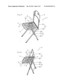 FOLDING CHAIR diagram and image