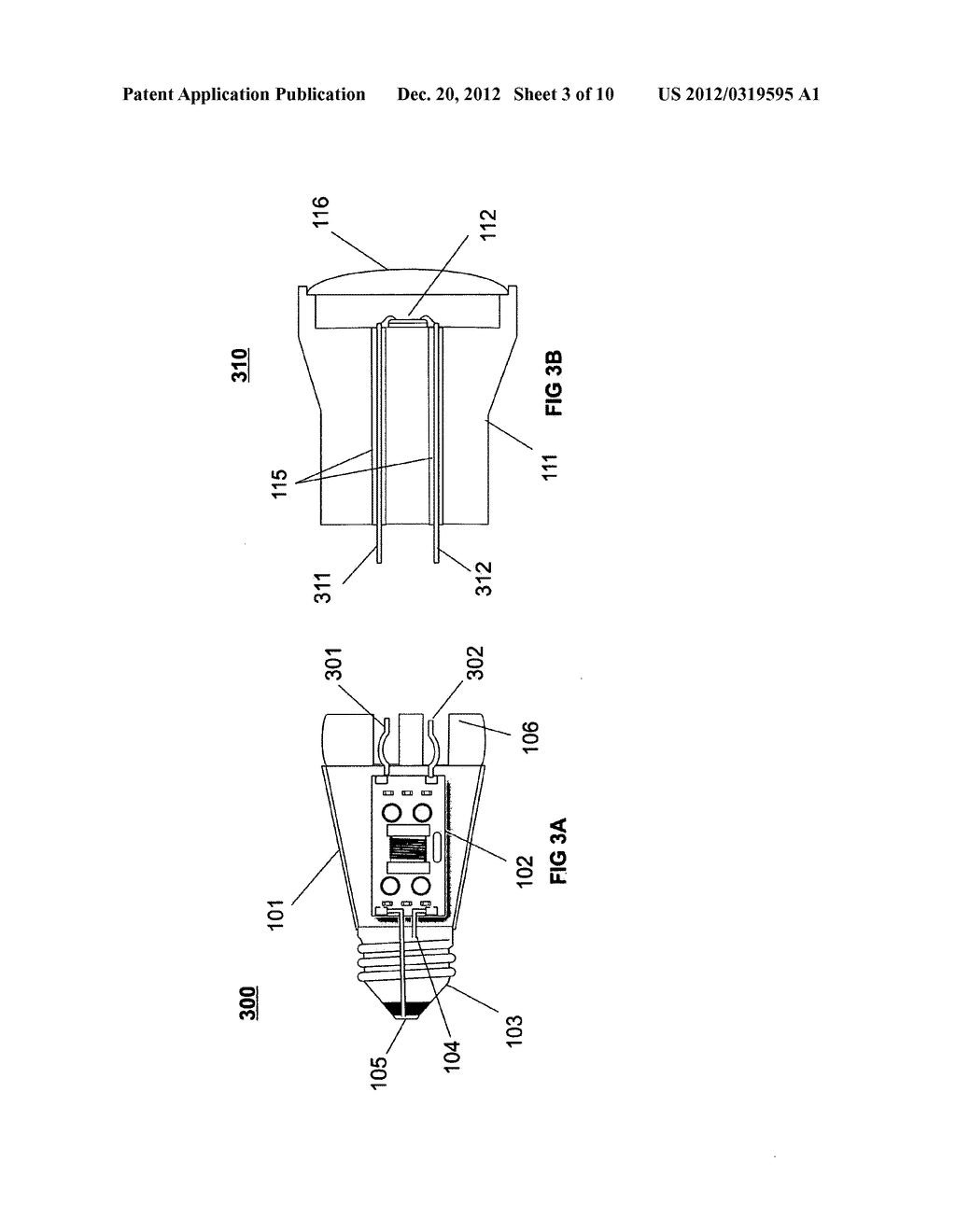 Separable, keyed electrical/electronic modules for mating to LED lighting     assemblies - diagram, schematic, and image 04