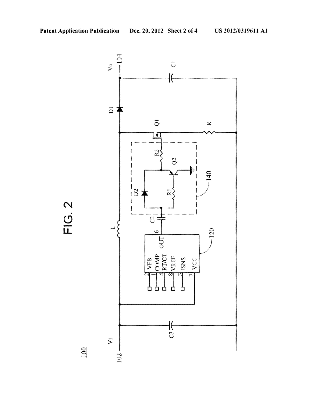 Boost Circuit for LED Backlight Driver Circuit - diagram, schematic, and image 03