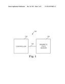 INTEGRATED CIRCUIT INCLUDING SENSOR HAVING INJECTION MOLDED MAGNETIC     MATERIAL diagram and image