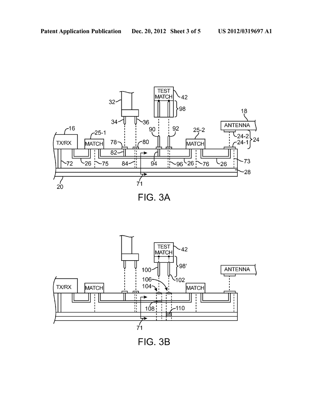 METHODS FOR PROVIDING PROPER IMPEDANCE MATCHING DURING RADIO-FREQUENCY     TESTING - diagram, schematic, and image 04