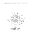 INDUCTANCE MODULE AND BASE HOLDER THEREOF diagram and image