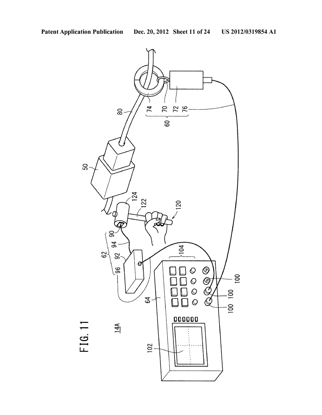 METHOD OF MEASURING CONTACT FAILURE AND CONTACT FAILURE MEASURING DEVICE - diagram, schematic, and image 12