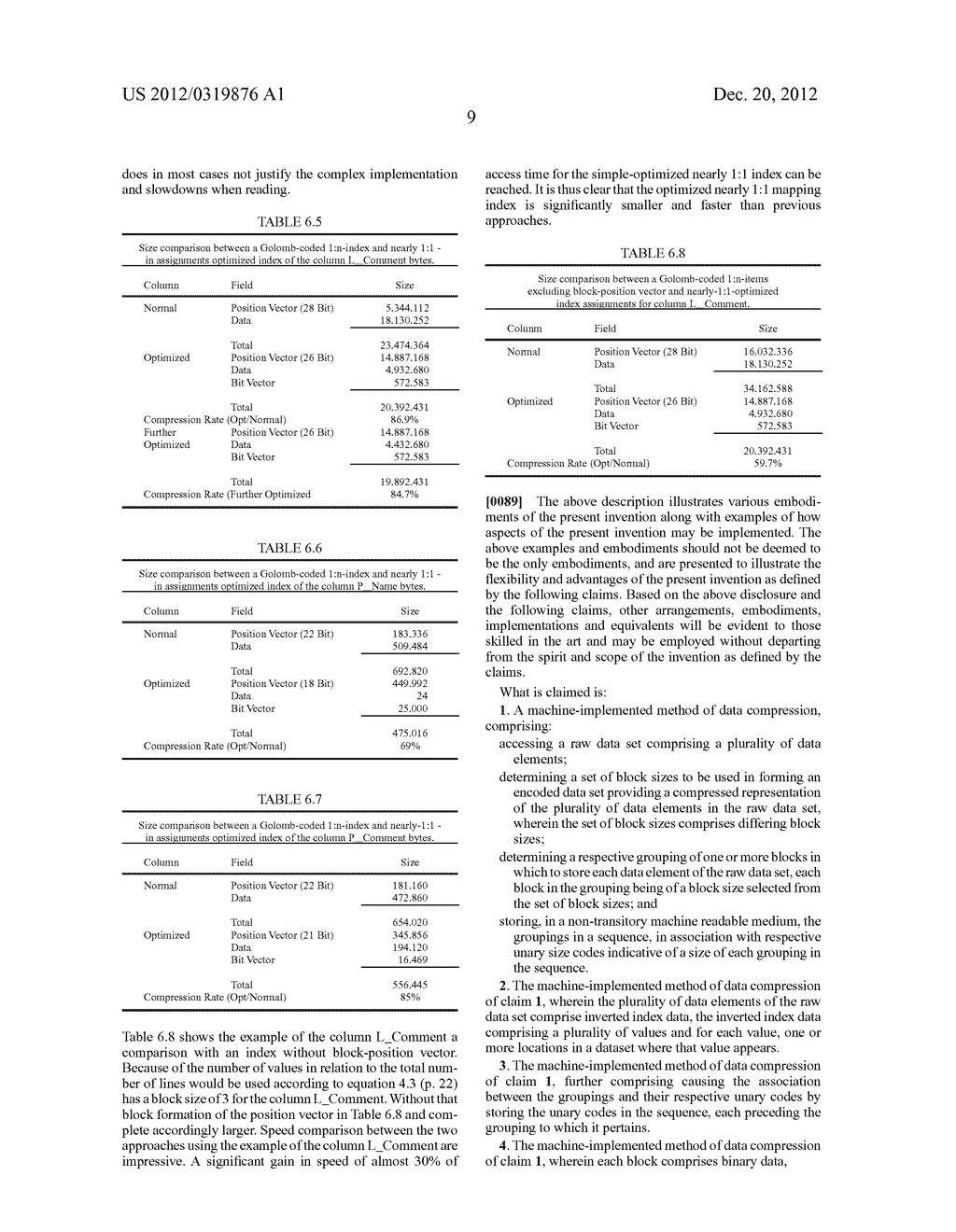 Method and System for Data Compression - diagram, schematic, and image 19