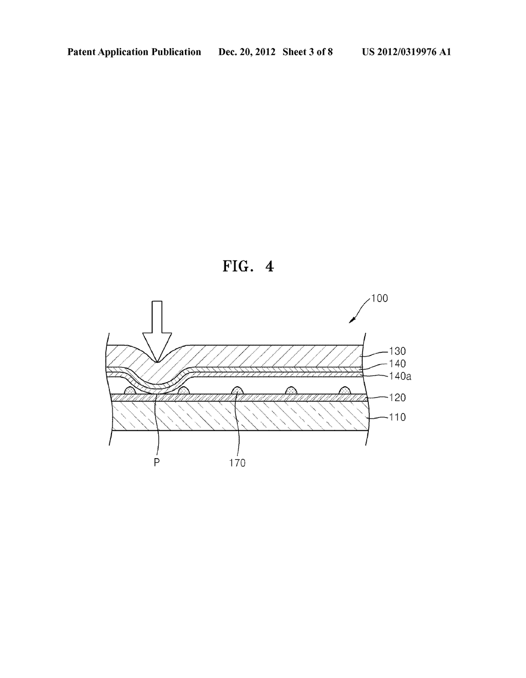 TOUCH PANEL AND METHOD OF MANUFACTURING THE SAME - diagram, schematic, and image 04