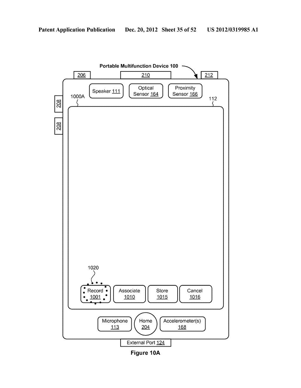 Portable Touch Screen Device, Method, and Graphical User Interface for     Using Emoji Characters While in a Locked Mode - diagram, schematic, and image 36