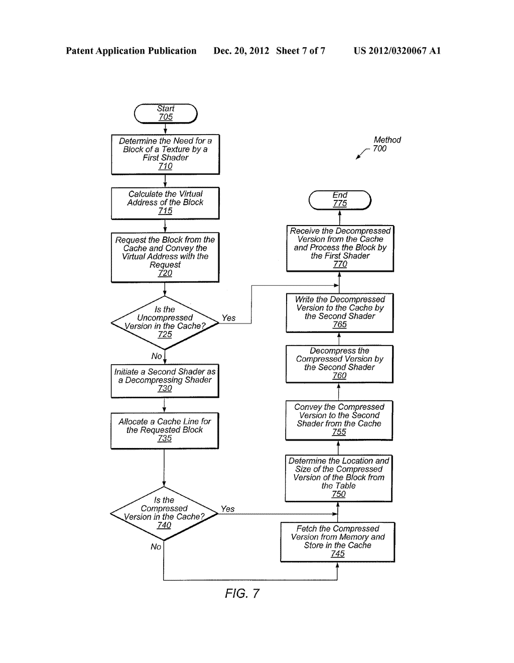 REAL TIME ON-CHIP TEXTURE DECOMPRESSION USING SHADER PROCESSORS - diagram, schematic, and image 08