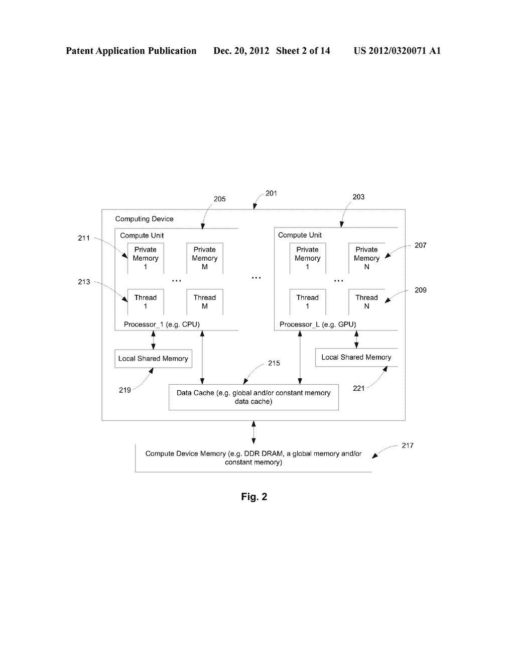 MULTI-DIMENSIONAL THREAD GROUPING FOR MULTIPLE PROCESSORS - diagram, schematic, and image 03