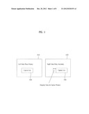 BROADCASTING RECEIVER AND METHOD FOR DISPLAYING 3D IMAGES diagram and image