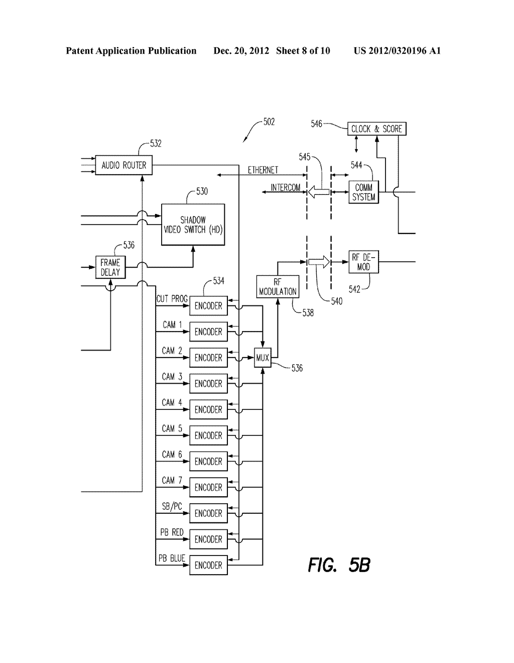 METHOD AND APPARATUS FOR REMOTELY CONTROLLING A LIVE TV PRODUCTION - diagram, schematic, and image 09