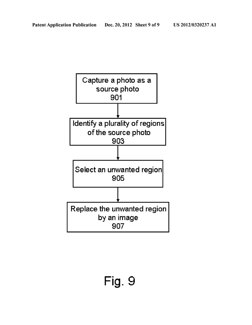 Camera with function of removing unwanted object and method thereof - diagram, schematic, and image 10