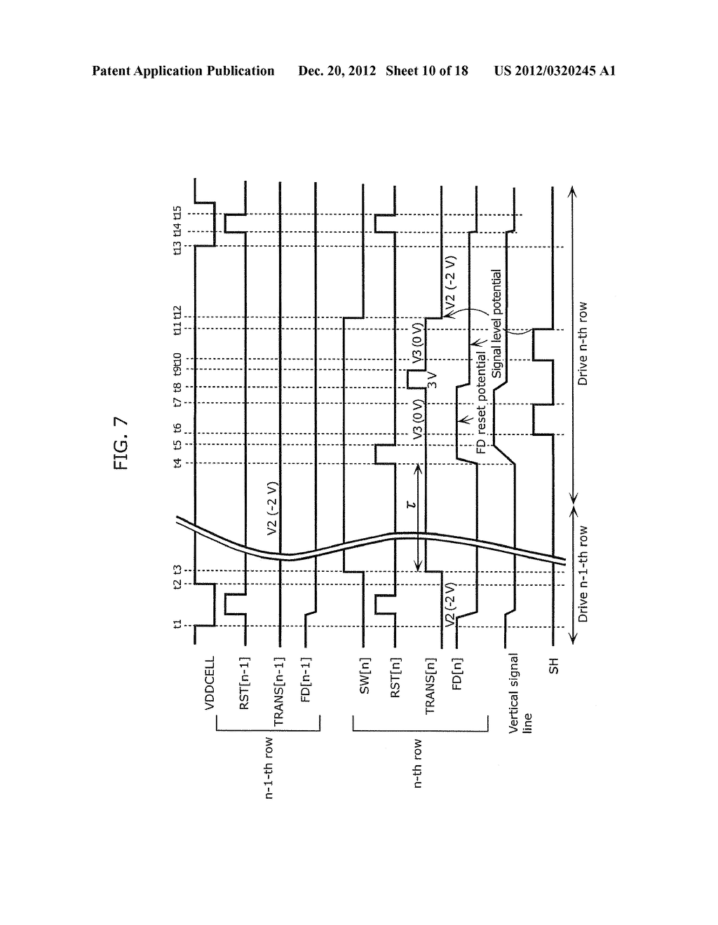SOLID-STATE IMAGING DEVICE AND METHOD OF DRIVING THE SAME - diagram, schematic, and image 11