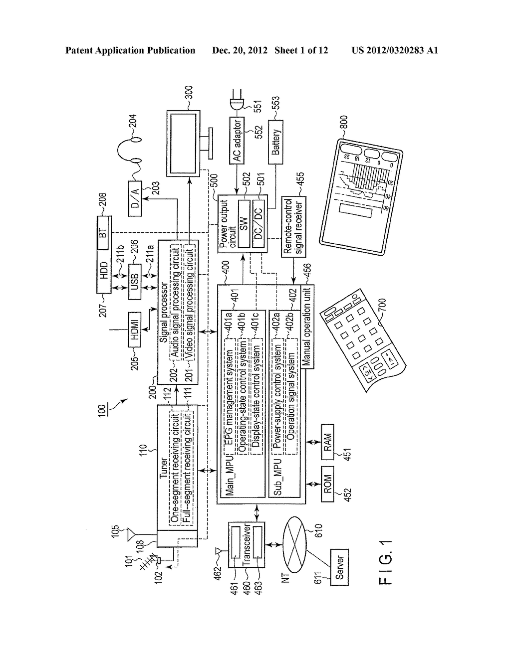 VIDEO DISPLAY APPARATUS AND EXTERNAL POWER-SUPPLY APPARATUS - diagram, schematic, and image 02
