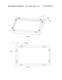 PLASTIC FRAME, LIQUID CRYSTAL MODULE AND LIQUID CRYSTAL DISPLAY diagram and image