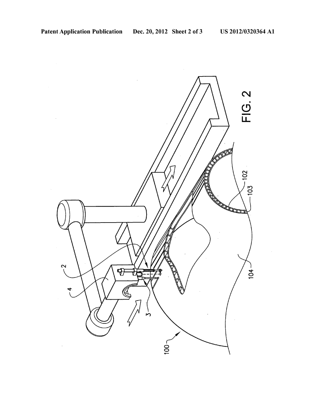 DEVICE AND A METHOD FOR DETERMINING A DISTANCE TO A SURFACE OF A WORKPIECE     AND AN ARRANGEMENT AND A METHOD FOR EFFECTING A WORKPIECE - diagram, schematic, and image 03