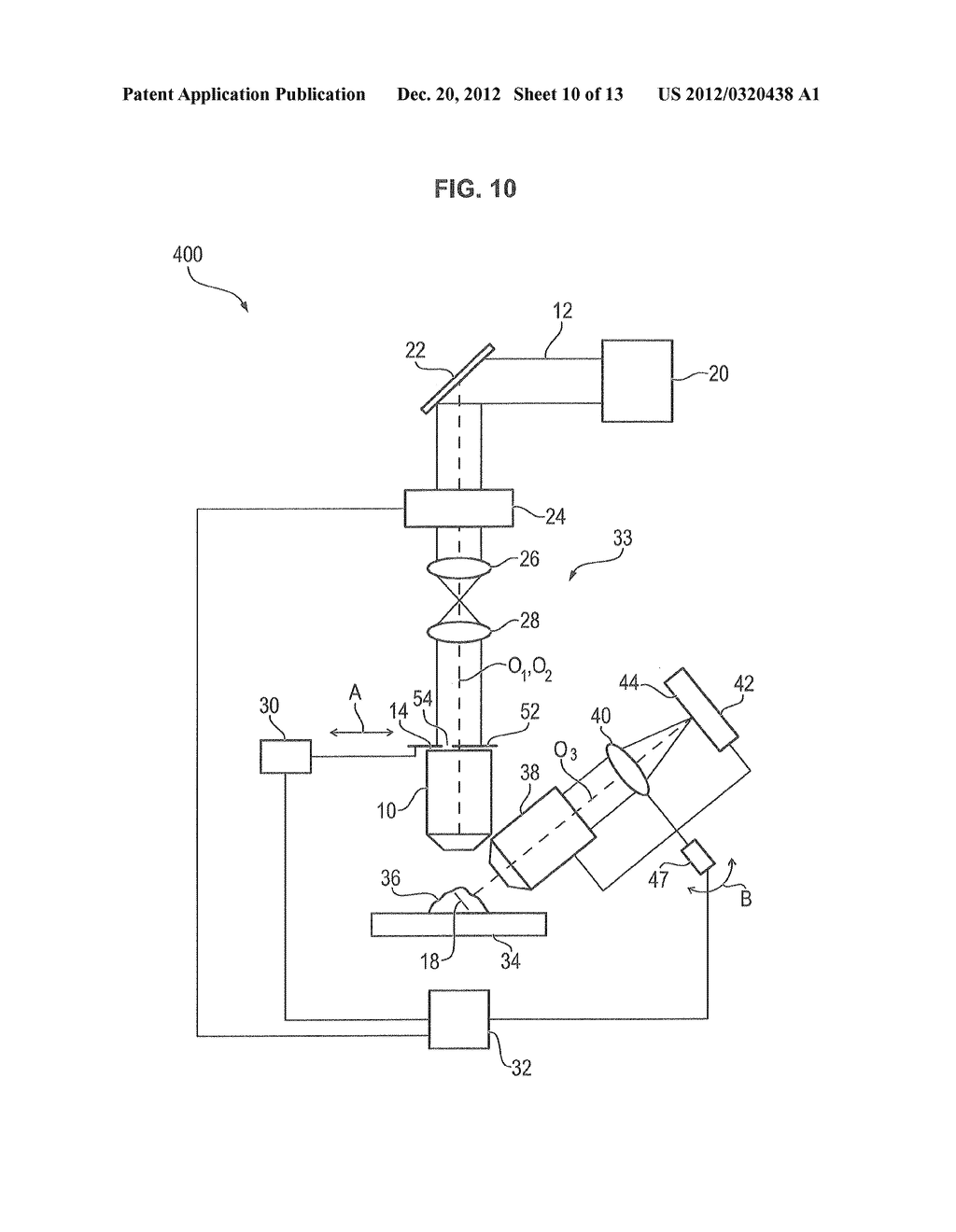 Scanning Microscope and Method for Light-Microscopic Imaging of an Object - diagram, schematic, and image 11