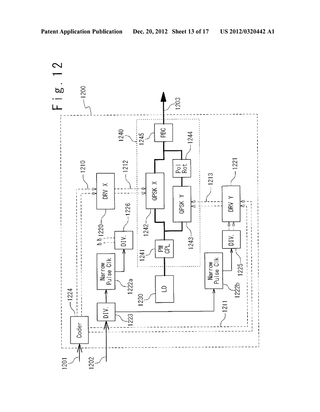 APPARATUS FOR PSEUDO-RETURN-TO-ZERO MODULATION - diagram, schematic, and image 14