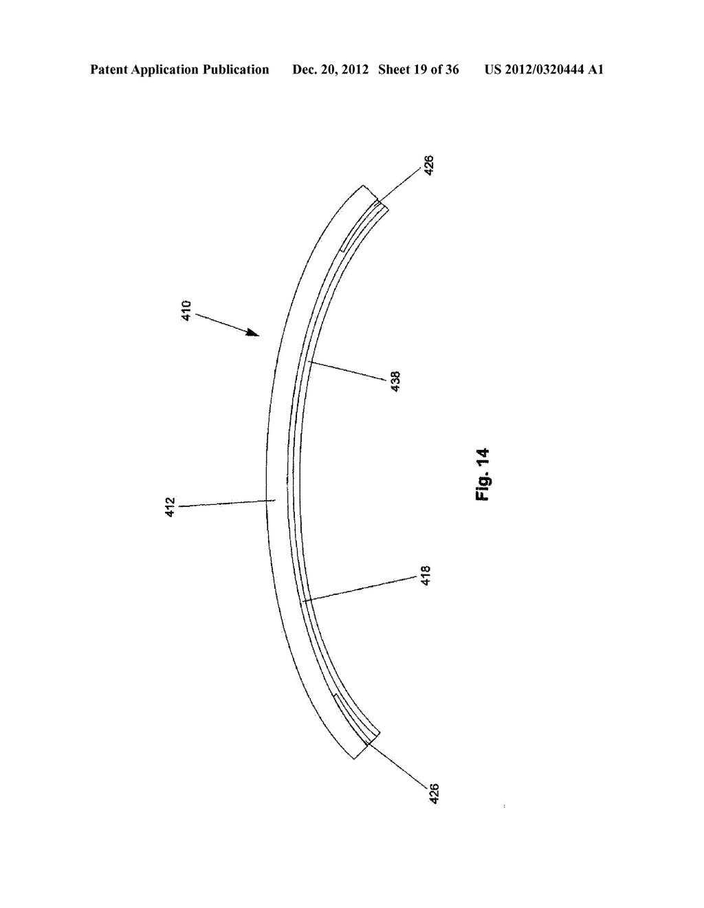 REARVIEW MIRROR ELEMENT ASSEMBLY FOR VEHICLE - diagram, schematic, and image 20