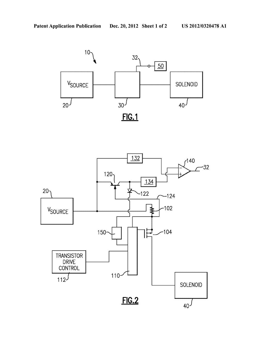 OVERCURRENT LIMITING FOR HIGH SIDE SOLENOID SWITCH CONTROLS - diagram, schematic, and image 02