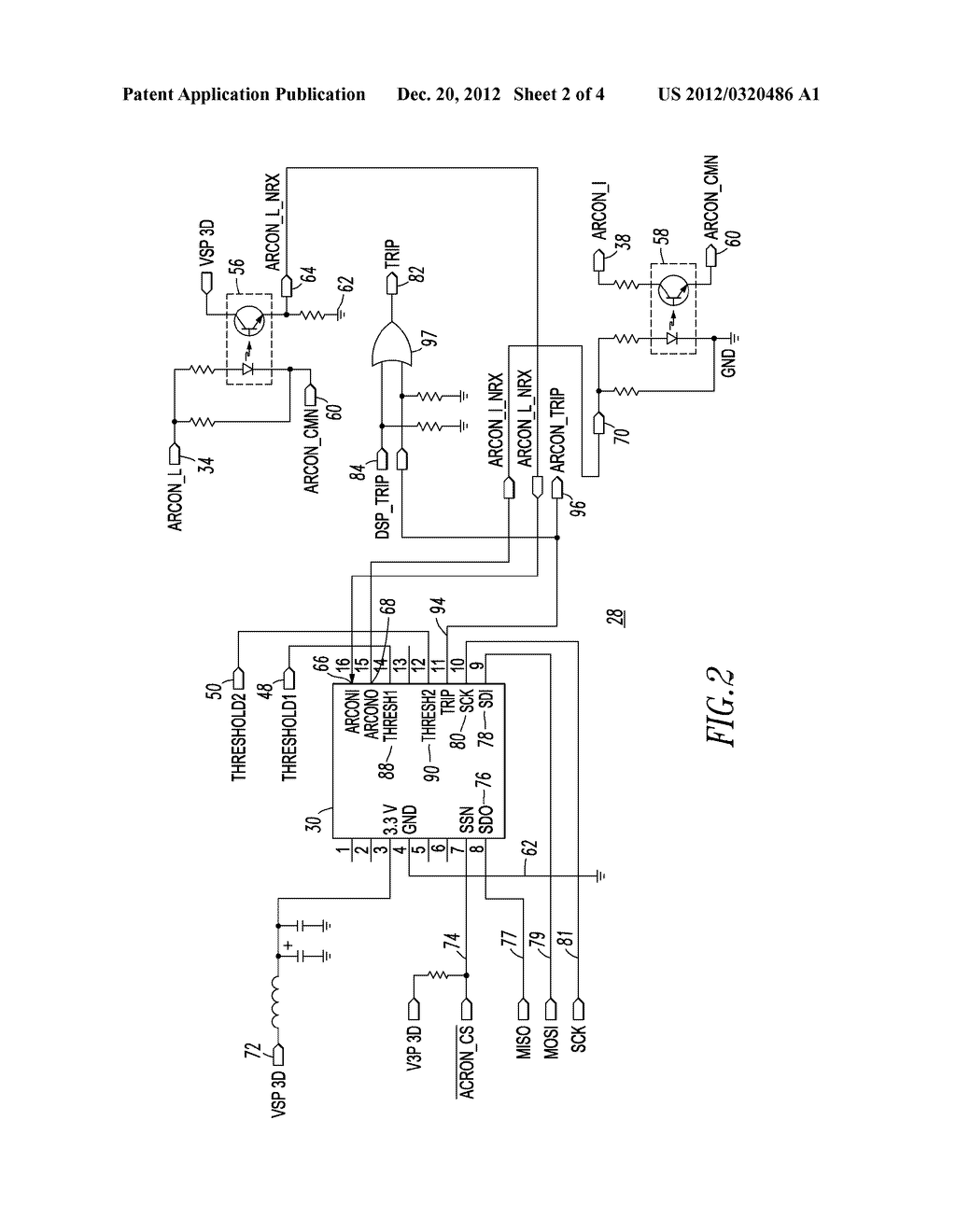 ARC FLASH SYSTEM FOR A POWER CIRCUIT - diagram, schematic, and image 03