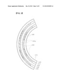 CURVED-SURFACE DISPLAY PANEL FABRICATION METHOD, CURVED-SURFACE DISPLAY     PANEL USING SAME, AND MULTI-IMAGE DISPLAY DEVICE USING SAME diagram and image