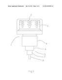 MULTIUNIT AND MULTIFACETED LIGHTING LED LAMP diagram and image