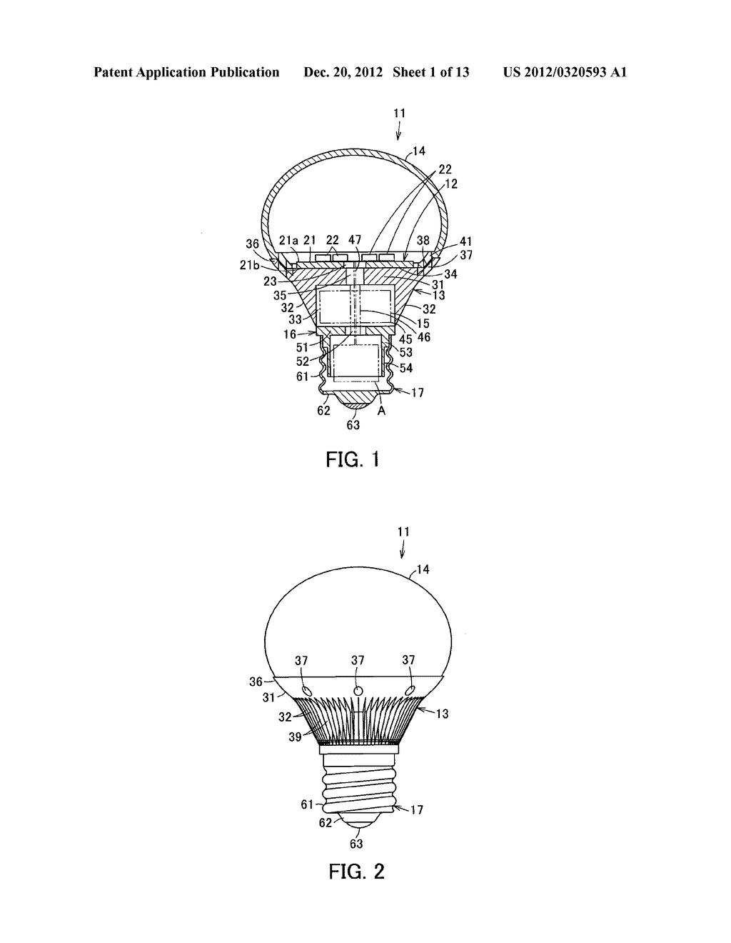 Light Emitting Diode (LED) Bulb - diagram, schematic, and image 02