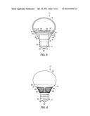 Light Emitting Diode (LED) Bulb diagram and image