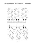 LIGHT SOURCE HAVING LED ARRAYS FOR DIRECT OPERATION IN ALTERNATING CURRENT     NETWORK AND PRODUCTION METHOD THEREFOR diagram and image