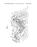 MOTORCYCLE REAR PORTION STRUCTURE diagram and image