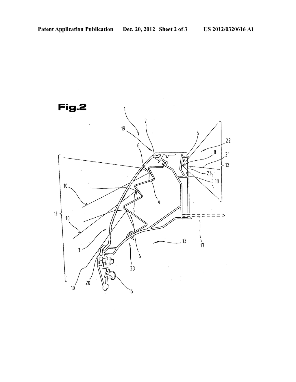 LIGHTING MODULE FOR AN EMERGENCY SERVICE VEHICLE - diagram, schematic, and image 03