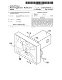 SYSTEM FOR DISPLAYING IMAGES ON THE BACK OF A HITCH diagram and image