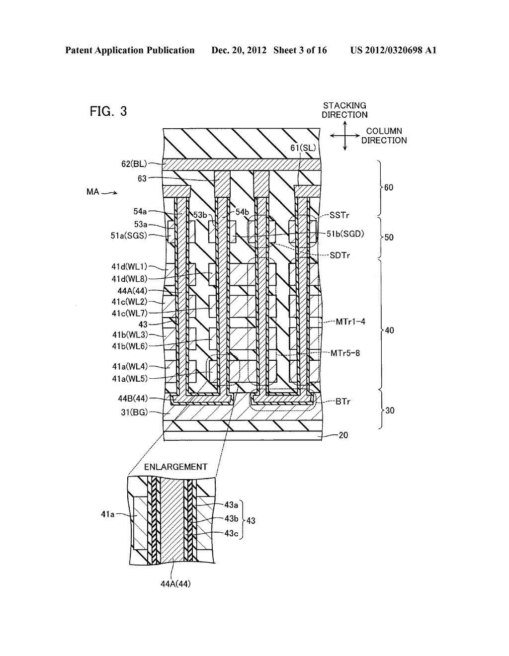 NONVOLATILE SEMICONDUCTOR MEMORY DEVICE AND METHOD FOR ERASING DATA     THEREOF - diagram, schematic, and image 04