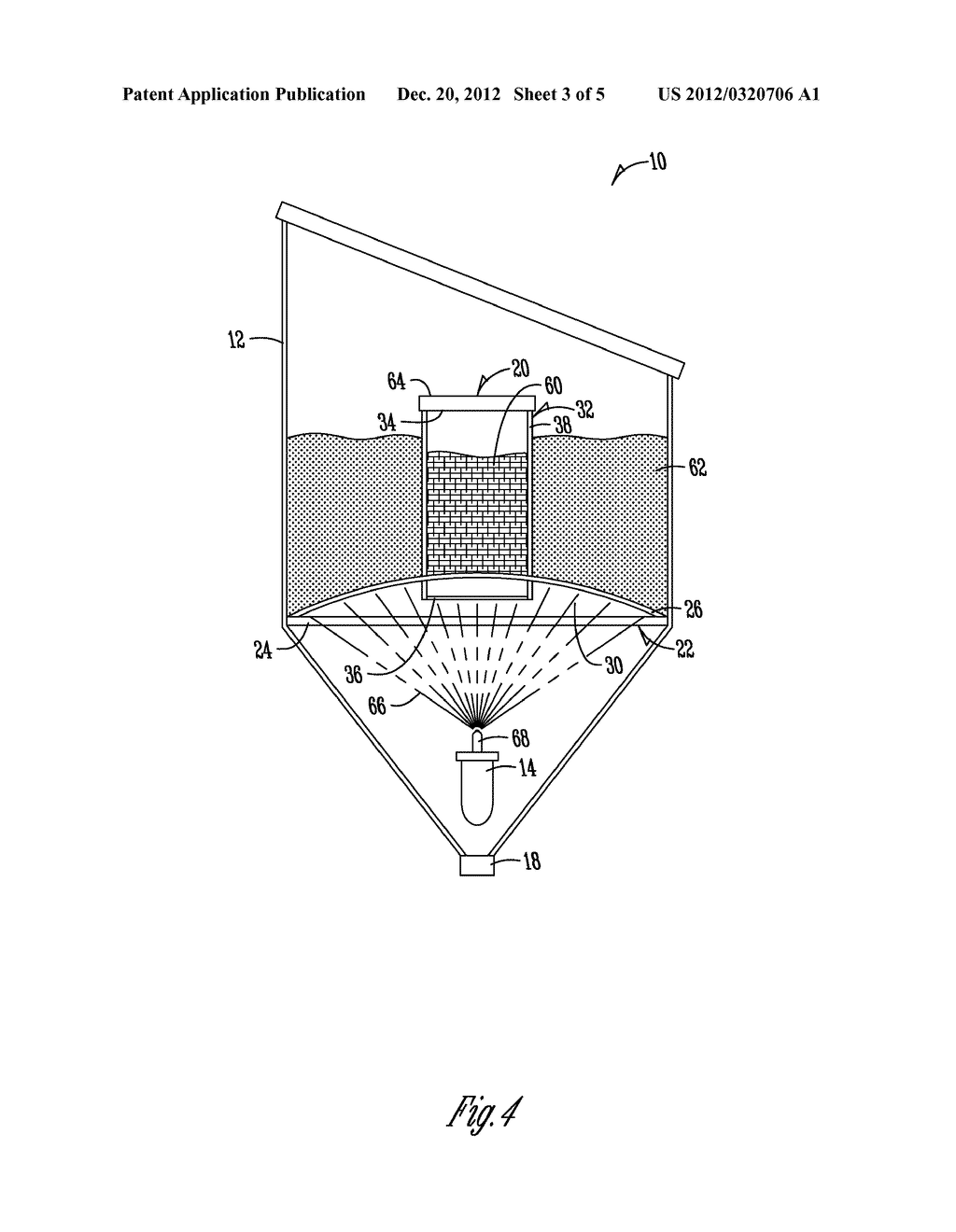 APPARATUS FOR CONTROL OF ON SITE MIXING OF SOLID PEROXIDE SOURCE AND     CATALYST - diagram, schematic, and image 04