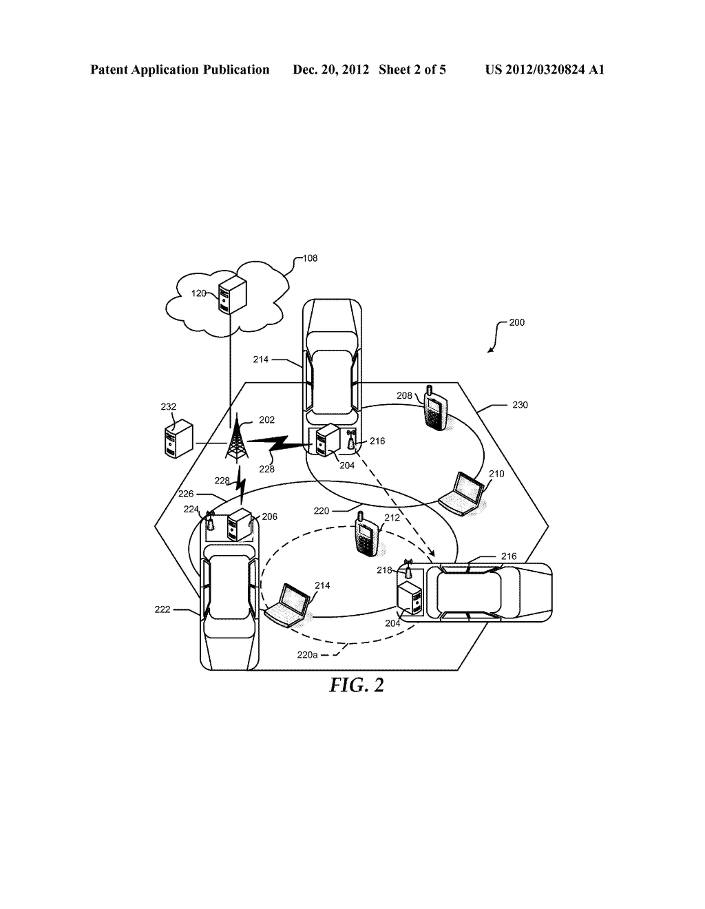 System and Method for Providing a Content Delivery Network via a Motor     Vehicle - diagram, schematic, and image 03