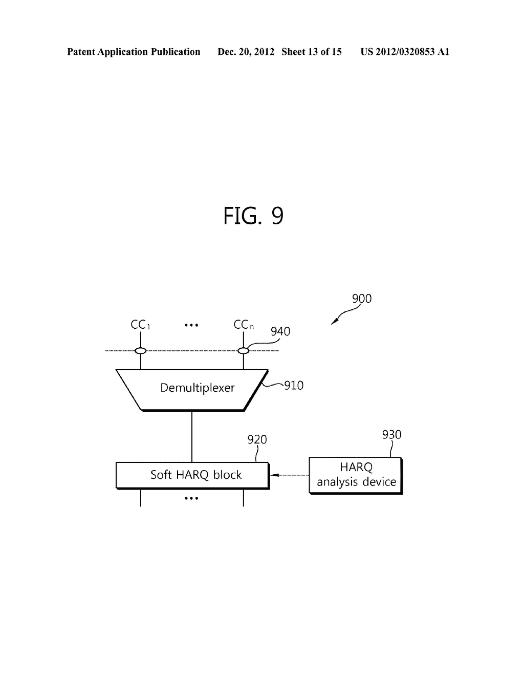 METHOD FOR TRANSMITTING DATA AND CONTROL INFORMATION IN A WIRELESS     COMMUNICATION SYSTEM, A SENDING DEVICE THEREFOR AND A RECEIVING DEVICE     THEREFOR - diagram, schematic, and image 14