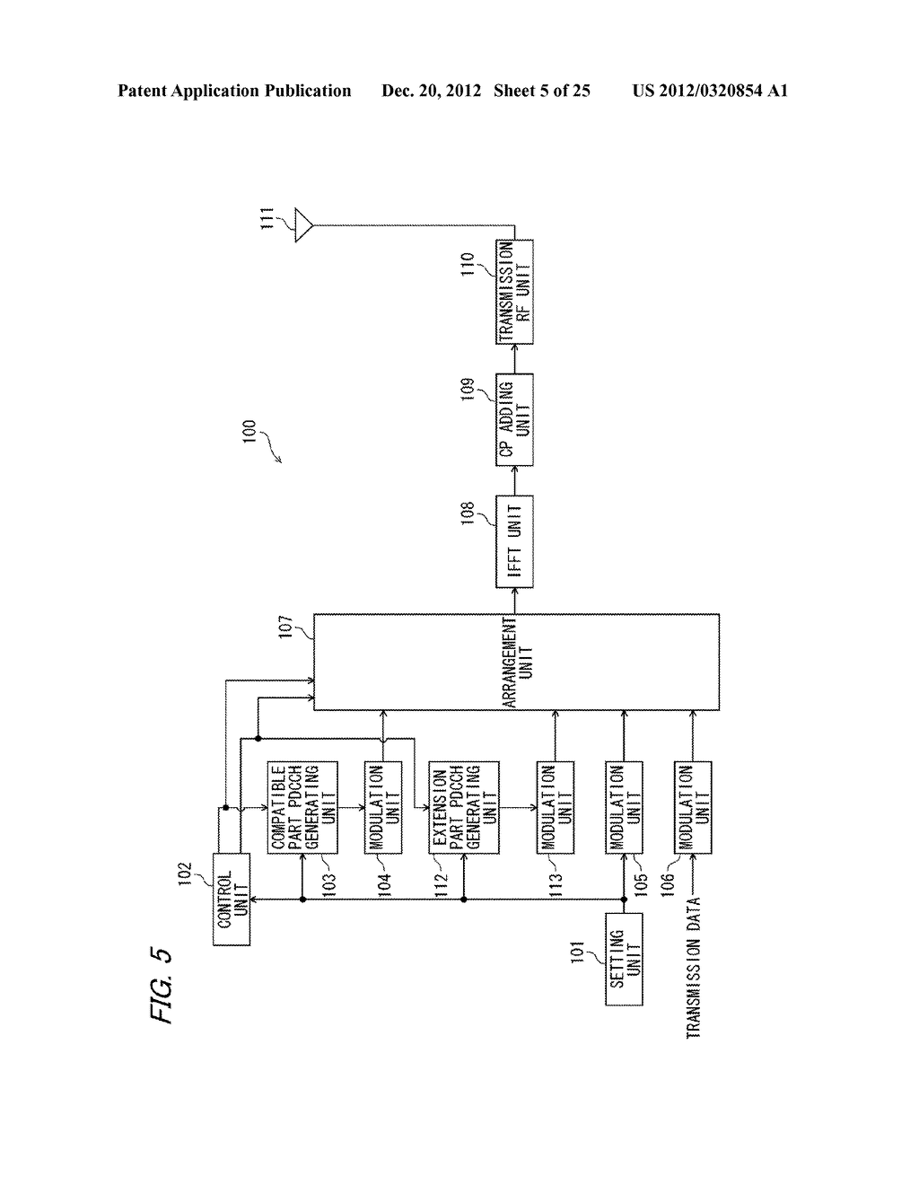 CONTROL INFORMATION TRANSMISSION APPARATUS, CONTROL INFORMATION RECEPTION     APPARATUS, AND CONTROL INFORMATION TRANSMISSION METHOD - diagram, schematic, and image 06