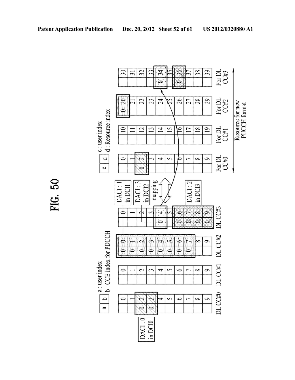 METHOD AND APPARATUS FOR TRANSMITTING CONTROL INFORMATION IN A WIRELESS     COMMUNICATION SYSTEM - diagram, schematic, and image 53