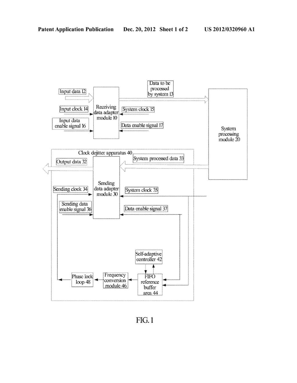 Method, Device and System for Clock Dejitter - diagram, schematic, and image 02