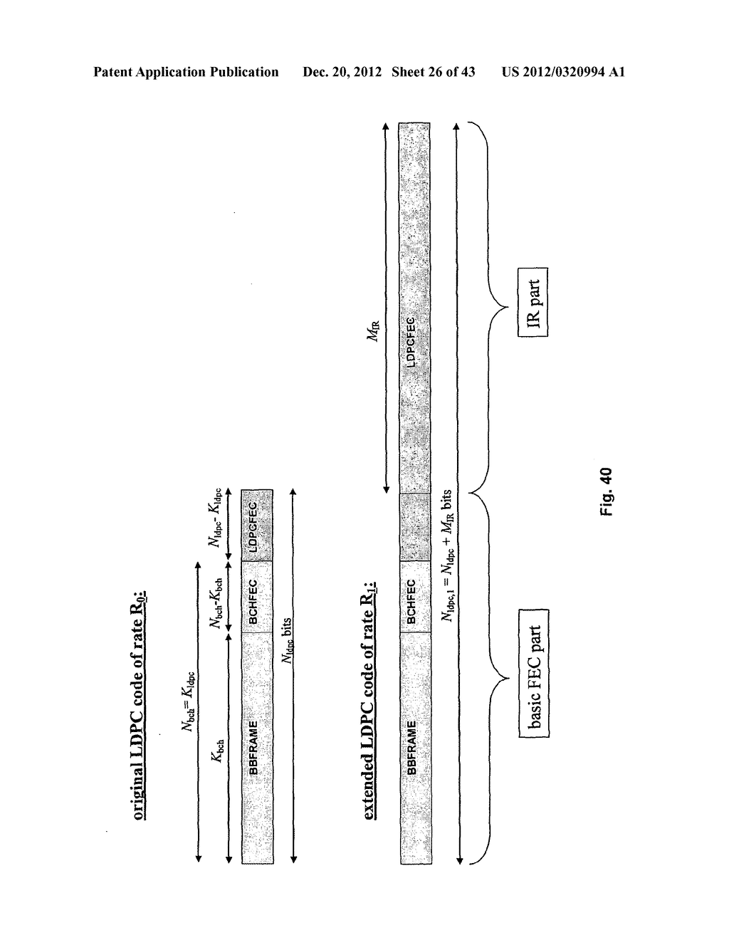 ENCODER AND ENCODING METHOD PROVIDING INCREMENTAL REDUNDANCY - diagram, schematic, and image 27