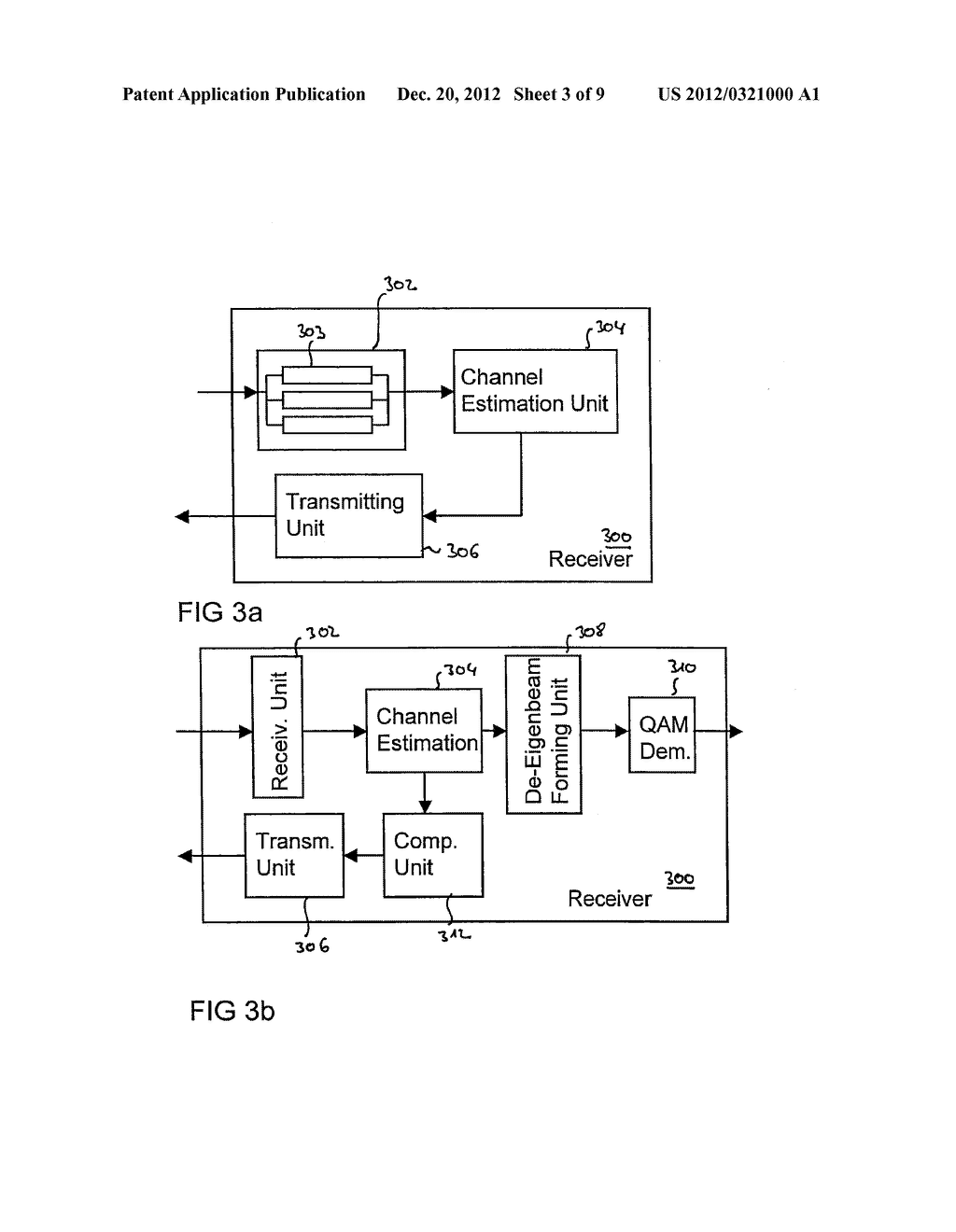 METHOD FOR TRANSMITTING A SIGNAL FROM A TRANSMITTER TO A RECEIVER IN A     POWER LINE COMMUNICATION NETWORK, TRANSMITTER, RECEIVER, POWER LINE     COMMUNICATION MODEM AND POWER LINE COMMUNICATION SYSTEM - diagram, schematic, and image 04