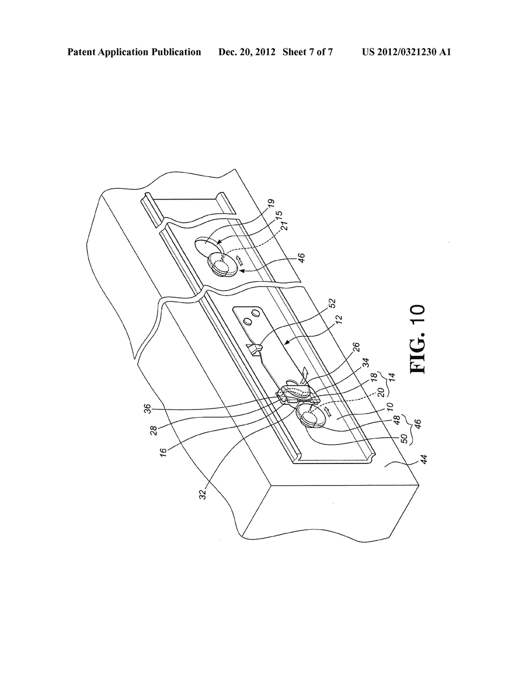 POSITIONING MECHANISM FOR QUICK RELEASE DEVICE OF SLIDE ASSEMBLY - diagram, schematic, and image 08