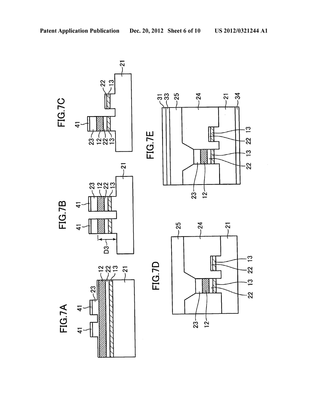 OPTICAL SEMICONDUCTOR DEVICE, AND MANUFACTURING METHOD THEREOF - diagram, schematic, and image 07